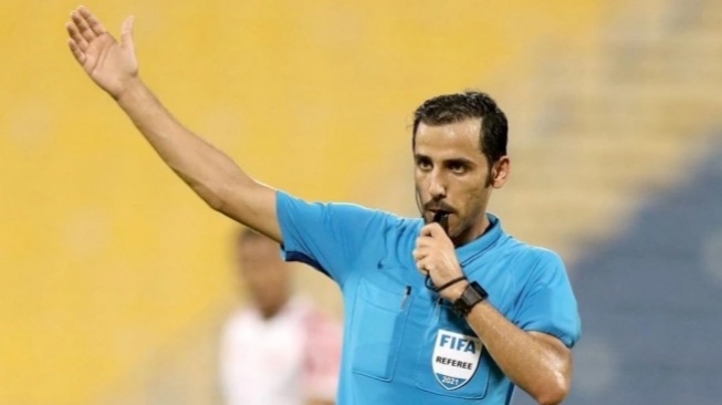 Majeed Al-Shamrani, Wasit yang akan pimpin timnas Indonesia U-23 vs Australia di Piala Asia U-23 2024. (Instagram/@mshammari8)