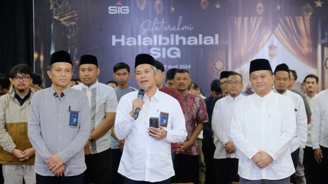 Gelar Silaturahmi Idul Fitri 1445 H, Dirut Semen Gresik Mengajak Perkokoh Sinergitas dan Kinerja yang Unggul