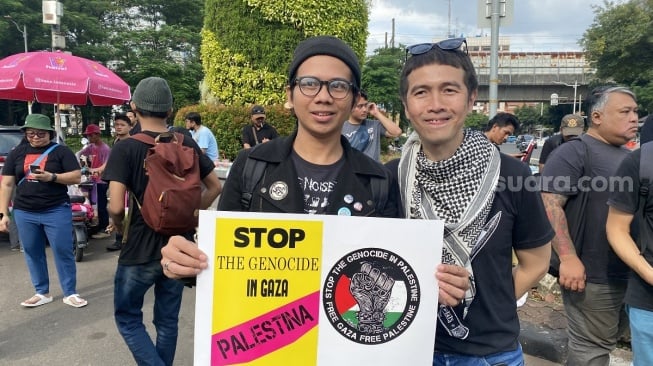 Jadi Inisiator Aksi Bela Palestina, Eka The Brandals Langsung Hubungi Arian Seringai