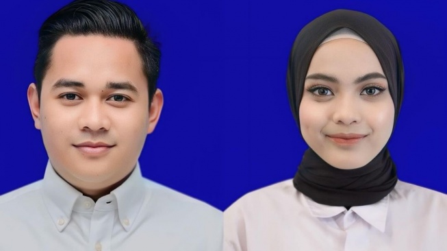 Foto dokumen pernikahan Putri DA dan calon suami, Abdul Azis. [Instagram]