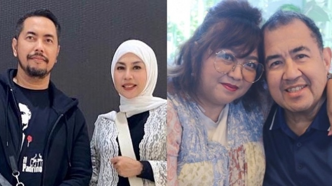 5 Foto Adu Mesra Pendeta Gilbert vs Sunan Kalijaga Bareng Istri yang Nyaris Besanan