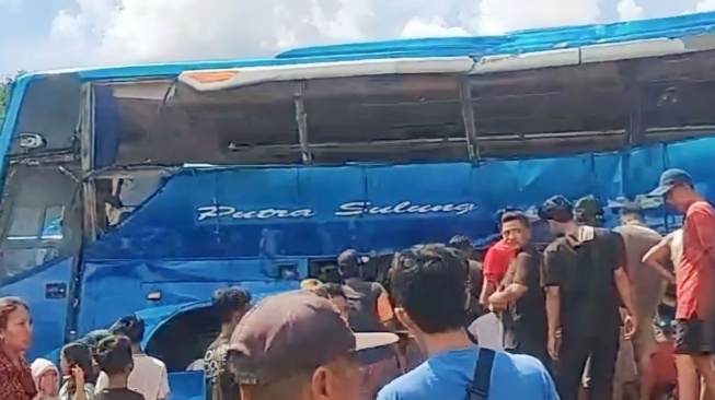 Kronologi Bus Putra Sulung Tabrak KA di OKU Timur, 1 Tewas dan 17 Luka-Luka