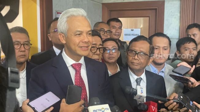 Absen saat Penetapan Pemenangan Pilpres 2024, Ganjar Pranowo: Coba Tanya KPU Jam Berapa Ngirimnya