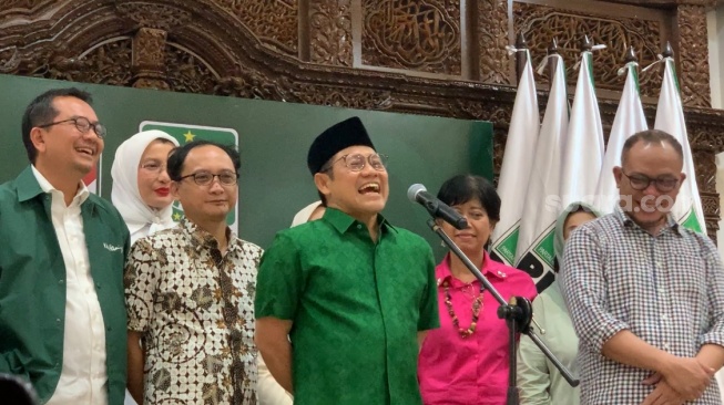 Kelakar Cak Imin Sebut Anies Atau Surya Paloh Jadi Ketua Panitia Pembubaran Koalisi Perubahan