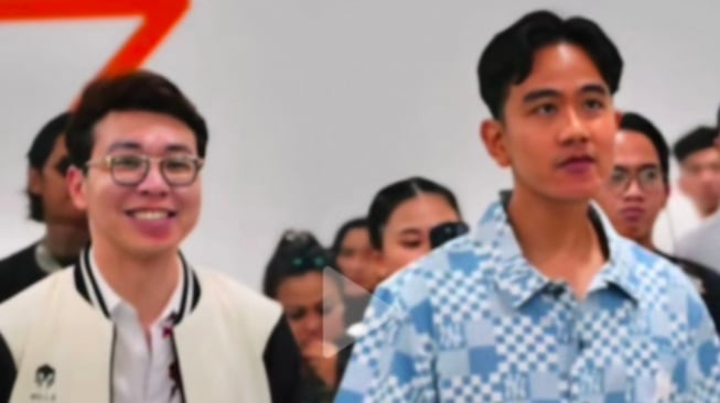 Gibran Rakabuming Raka dan Dokter Richard Lee (TikTok)