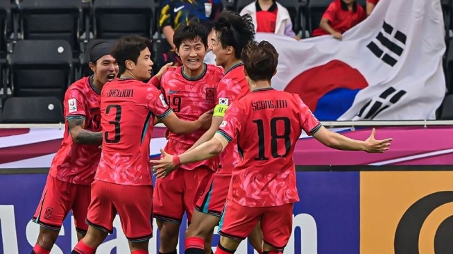 Korea Selatan di Piala Asia U-23 2024. (Dok. KFA)