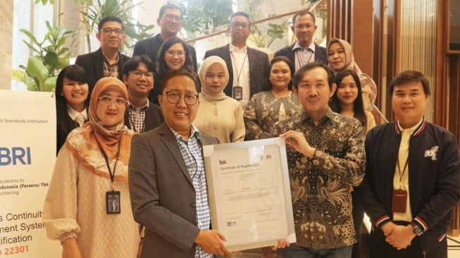 Membanggakan, BRI Raih ISO 2230:2019 - BCMS untuk Jaga Keandalan Transaksi Nasabah