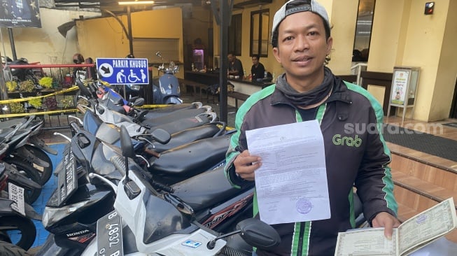 Hilang saat Berteduh jelang Subuh, Kini Wajah Saeful Kegirangan Lihat Motor Honda Beatnya Ditemukan Polisi