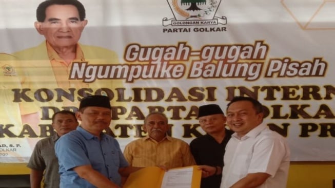 Wakil Ketua DPD Gerindra DIY Daftar Cabup Melalui Golkar Kulon Progo