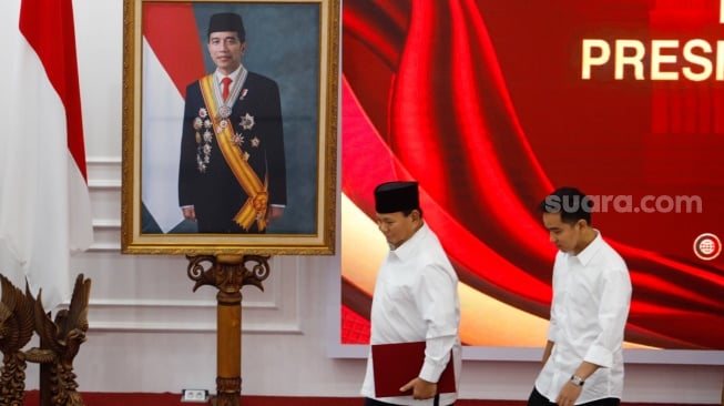 Gibran Gabung Lagi dengan Prabowo Malam Ini dan Berangkat Bersama ke Istana