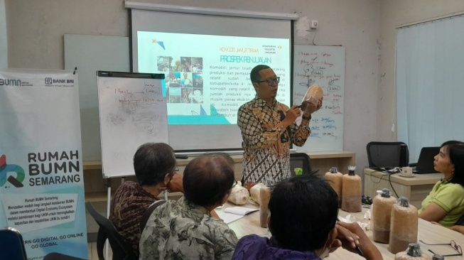 Bisa Jadi Usaha Pendamping, Rumah BUMN BRI Semarang Beri Pelatihan Agrobisnis Jejamuran Holistik ke UMKM