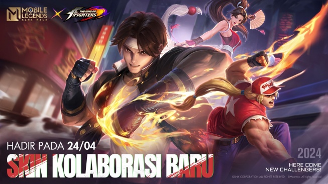 Mobile Legends Rilis Skin Baru dari Kolaborasi The King of Fighter 97