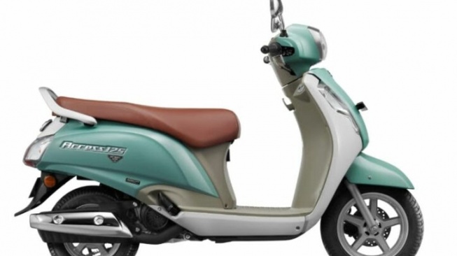 Bikin Honda Scoopy Minder, Suzuki Siap Luncurkan Motor Listrik Desain Retro