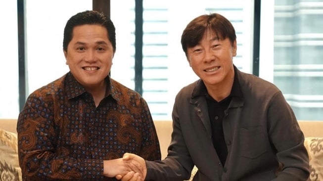 Perpanjang Kontrak hingga 2027, Shin Tae-yong Jadi Pelatih Terlama Nomor Dua di Timnas Indonesia