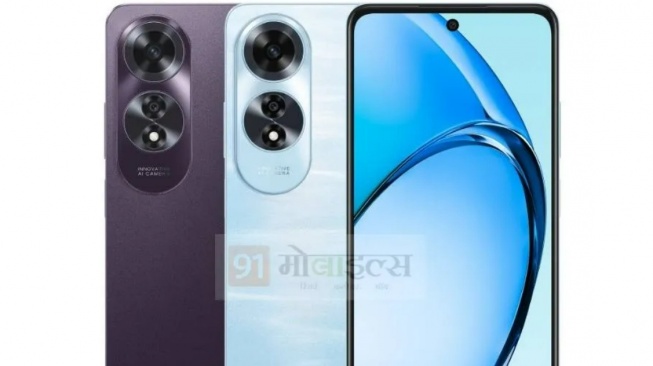 Render Oppo A60 4G. (Sudhanshu1414 x 91Mobiles)