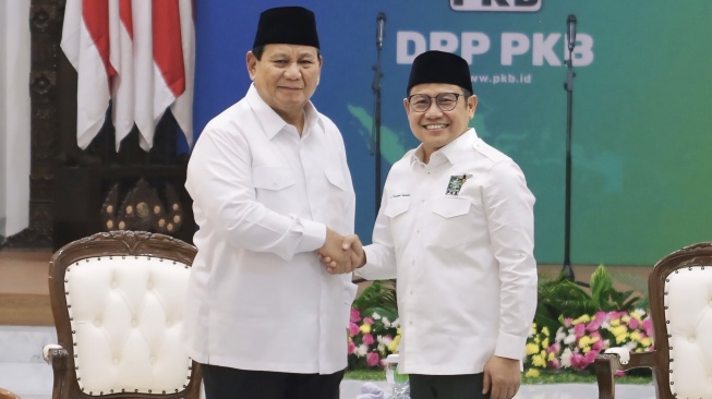 Prabowo Subianto dan Muhaimin Iskandar. [X/cakimiNOW]