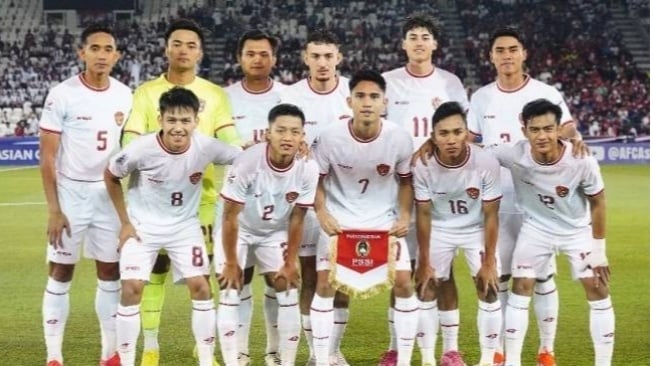 Skuad Timnas Indonesia U-23 di Piala Asia U-23. (pssi.org)