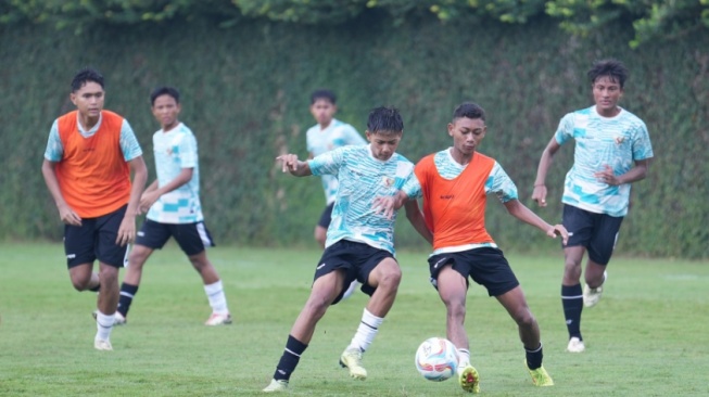 Uji Ketahanan Fisik, Punggawa Timnas U-16 Gelar Internal Game