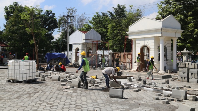 Proses Revitalisasi Museum Benteng Vredeburg. (Ist)