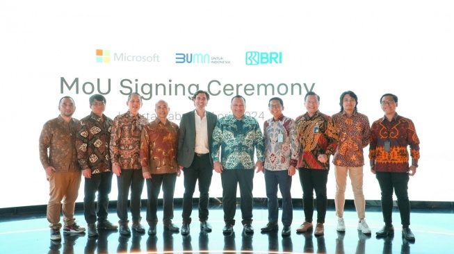 Makin Memanjakan Nasabah, BRI Jadi Pelopor Pengembangan AI Bersama Microsoft