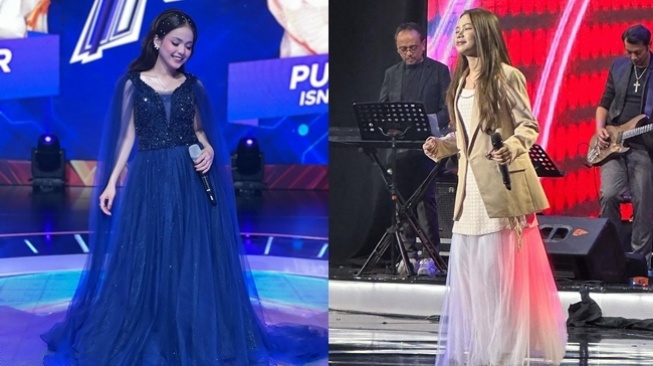 Adu Gaya Putri DA vs Rara LIDA (Instagram/@da4_putri03/@lida_rara06)