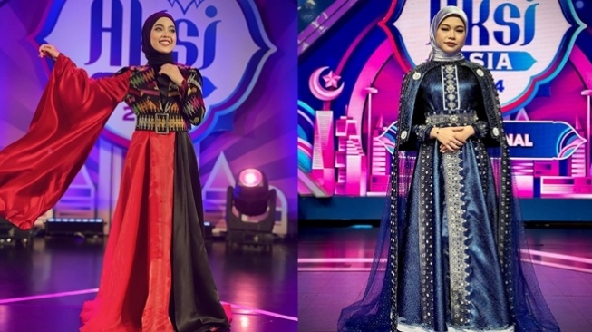 Adu Gaya Putri DA vs Rara LIDA (Instagram/@da4_putri03/@lida_rara06)