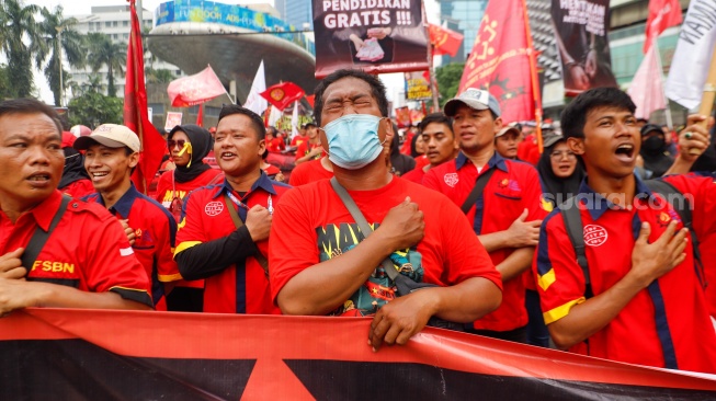 Buruh Demo di Jakarta Tuntut UMP Naik, Begini Reaksi Pj Gubernur Teguh Setyabudi