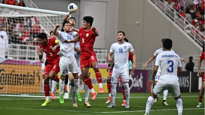 Cuplikan Laga Timnas Indonesia U-23 vs. Uzbekistan U-23 di Babak Semifinal Piala Asia U-23 2024. (pssi.org)