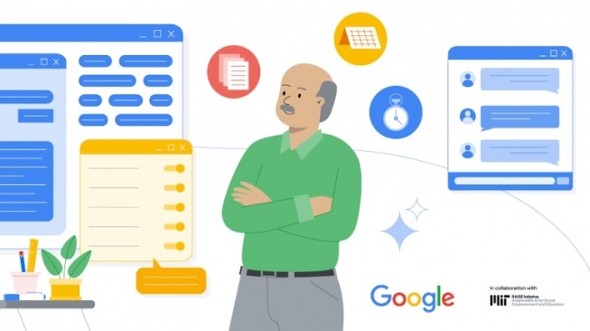 Pelatihan AI generatif untuk para guru. [Google Indonesia]
