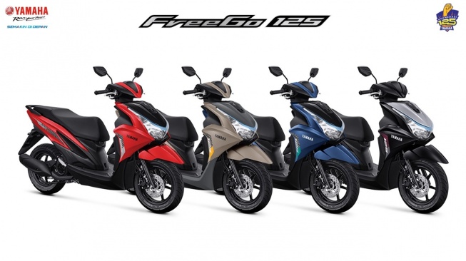 Yamaha FreeGo 125 Lebih Sporty dengan Rangkaian Warna Baru