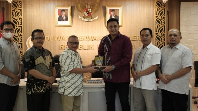 Perkuat Sinergitas, DPD RI Terima Delegasi DPRD Klaten