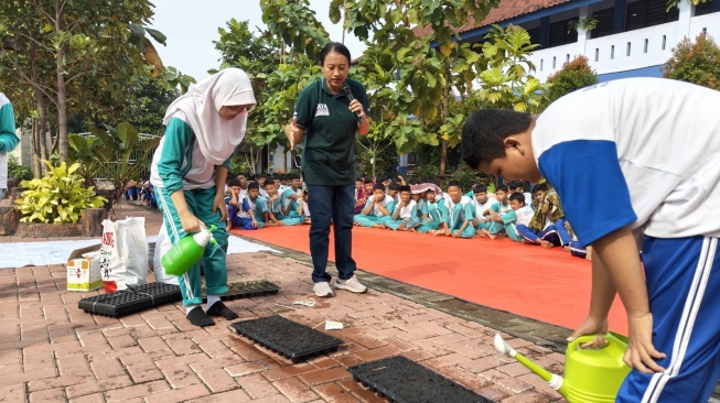 EWINDO Gelar Edukasi Mudahnya Bercocok Tanam Bagi Generasi Masa Depan Bangsa