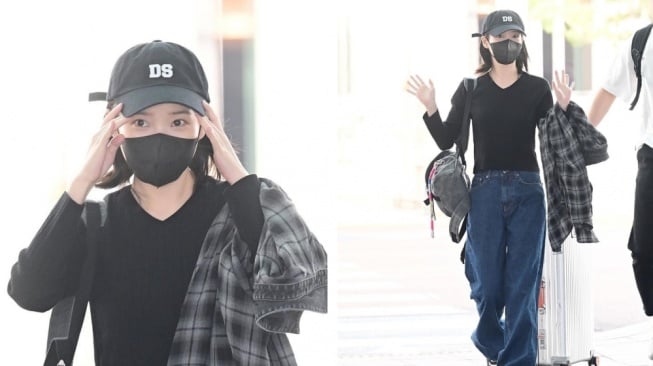 Intip 3 Inspirasi Airport Fashion ala IU, Super Stylish dan Nyaman!