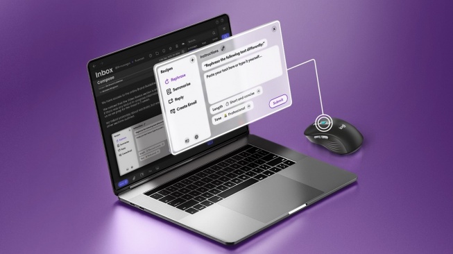 Logitech Hadirkan Fitur AI Terbaru: Gunakan ChatGPT Lebih Cepat
