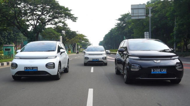 Test Drive Mobil Listrik Terbaru dari Wuling, Cloud EV. (Foto: Suara.com/Manuel Jeghesta)