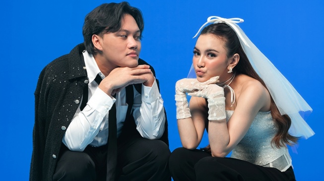 Rizky Febian dan Mahalini Berbagi Kebahagiaan Melalui Single 'Bermuara'. [istimewa]