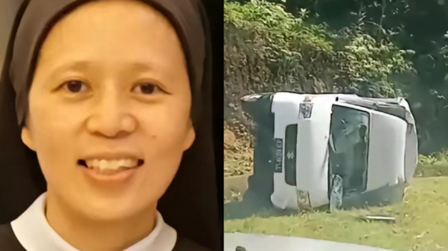 Suster Maria Eusebia Meninggal Dunia usai Kecelakaan di Bandol Landak