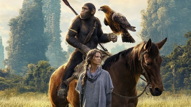 Tayang Lebih Dulu di Indonesia, Intip Sinopsis Film Kingdom of the Planet of the Apes