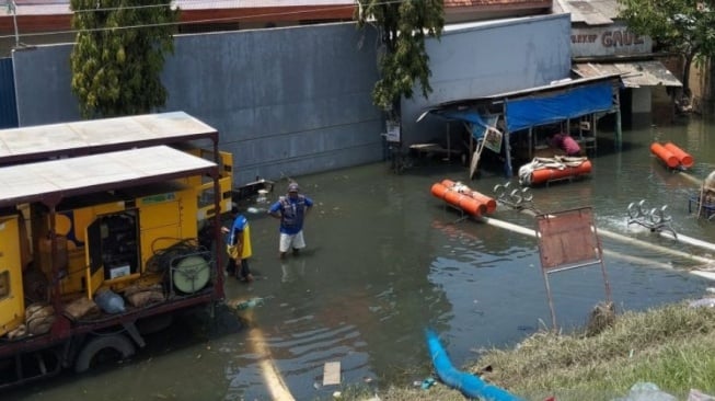 Banjir Terus, Pemkab Demak akan Bangun Rumah Pompa atasi Rob di Sayung