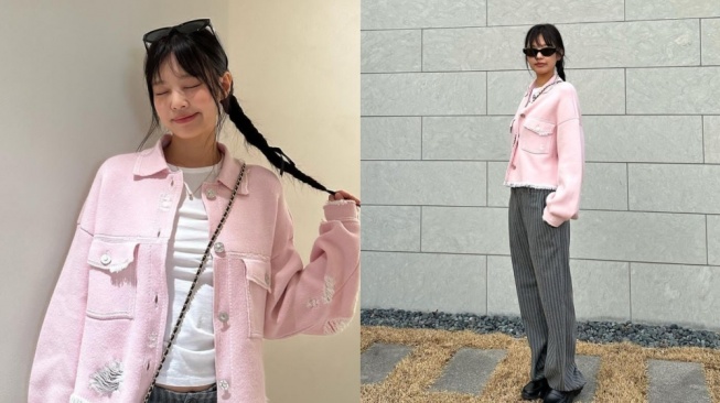 4 Casual Style dengan White T-shirt ala Jennie BLACKPINK, Super Timeless!