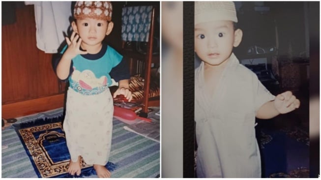 Zayyan XODIAC Bagikan Foto Masa Kecil, Ada yang Lagi Belajar Sholat!