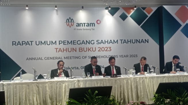 Antam Tebar Dividen Rp 3,08 Triliun dan Lakukan Penyegaran Direksi