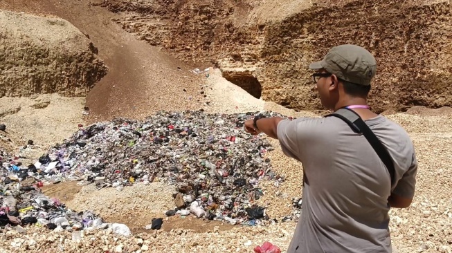 Sampah di Bekas Galian Tambang Gunungkidul Tak Hanya Dari Sleman, Tapi Juga Dari Wilayah Ini