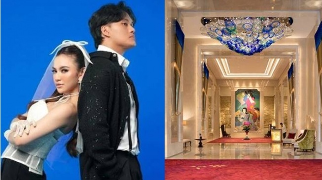 Mahalini dan Rizky Febian akan menjalani akad nikah di Hotel Raffles Jakarta