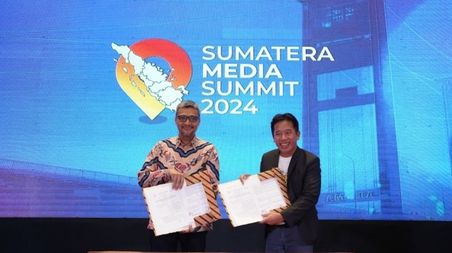 Universitas Sumatera Selatan Teken MoU Bersama Suara.com di Sumatera Media Summit 2024