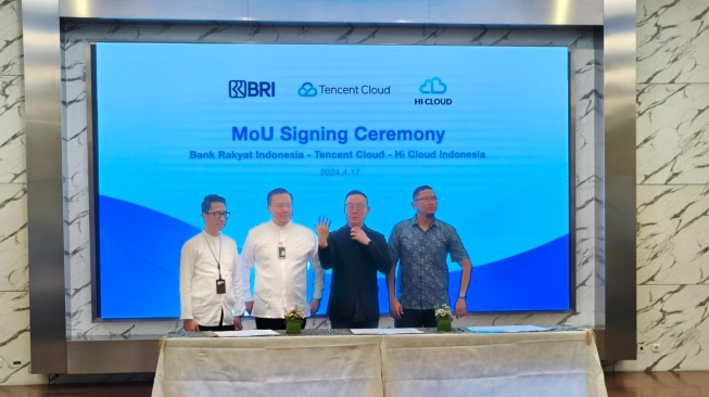 Teken MoU dengan Tencent Cloud, BRI Siap Tawarkan Pengalaman Baru kepada Nasabah