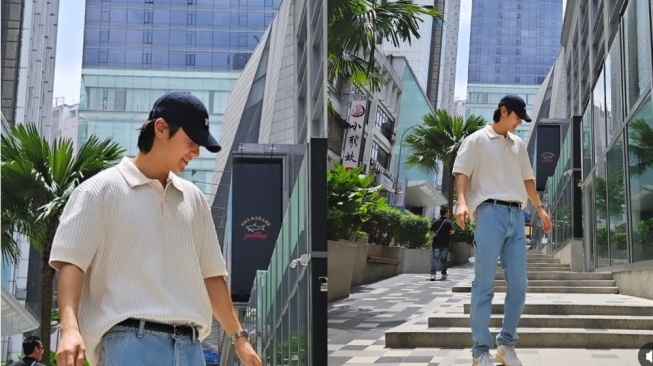 5 Ide Padu Padan Denim Pants ala Kang Min Hyuk CNBLUE, Stylish Banget!