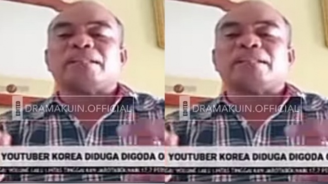 Asri Domuna klarifikasi soal viral video genit ke YouTuber Korea (Instagram/dramakuin.official)