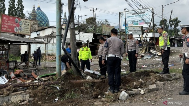 Dinyatakan Selamat, Begini Kondisi Sopir Bus Rombongan SMK yang Kecelakaan di Ciater