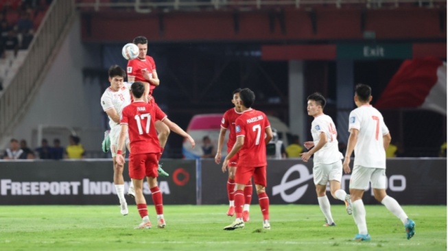 Pertandingan antara Timnas Indonesia melawan Vietnam di babak Kualifikasi Piala Dunia 2026 pada 21 Maret 2024 (pssi.org)